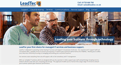 Desktop Screenshot of leadtec.co.uk